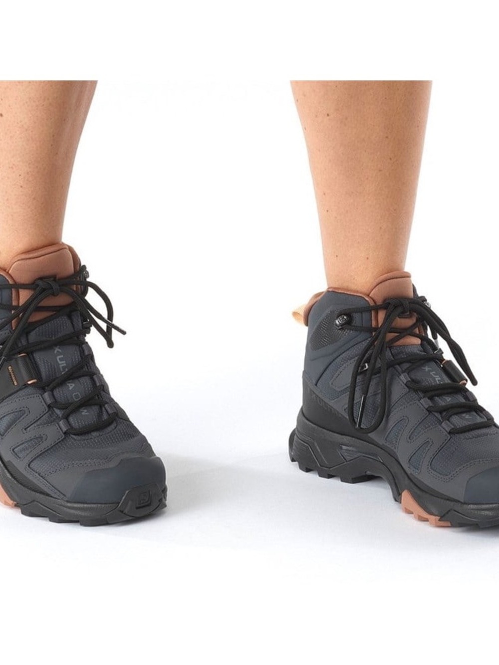Salomon Mid Hiking Boots | Black/Rose | EU 37⅓ (US Women’s 6)